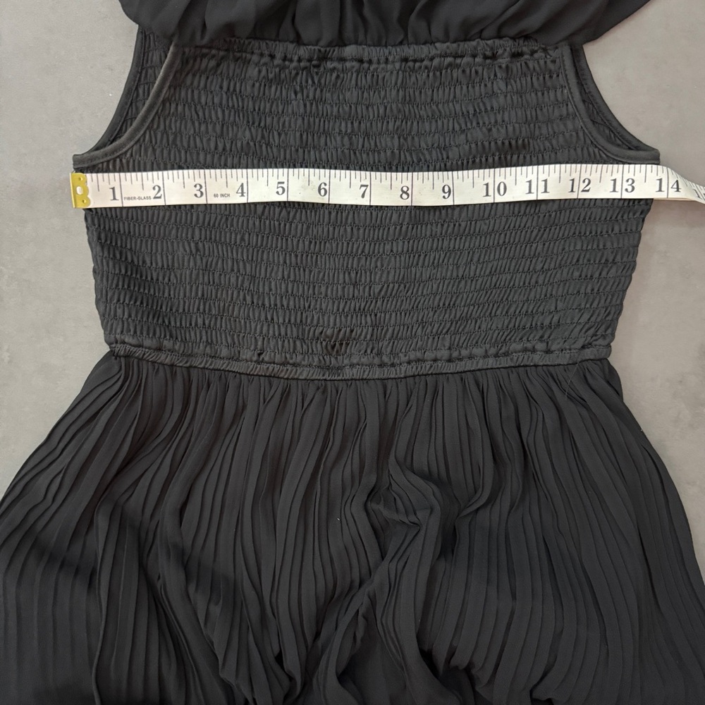 Forever 21 Black‎ Tiered Bohemian Midi Dress - Picture 4 of 5